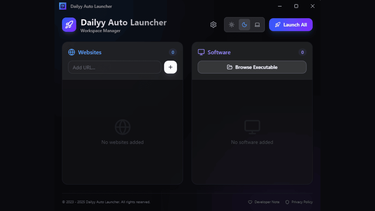 Dailyy Auto Launcher